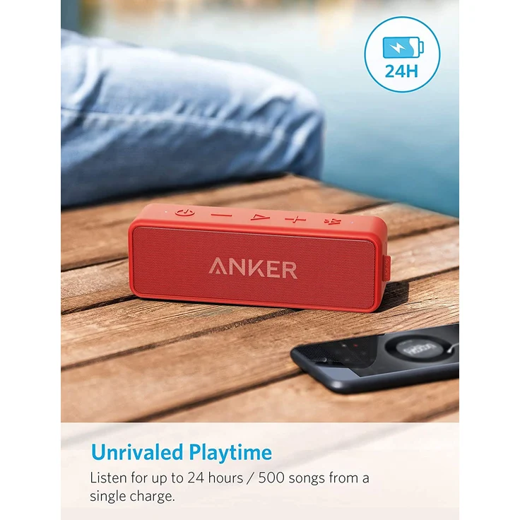 Anker SoundCore 2 rot – Bild 2