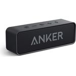 Anker SoundCore AK-A3102011 Kompakter Bluetooth 4.2 Lautsprecher, 24 Stunden Wiedergabe, Intensiver Bass, Integriertes Mikrofon, kompatibel mit iPhone, iPad, Samsung, Nexus, HTC und mehr (in Schwarz)