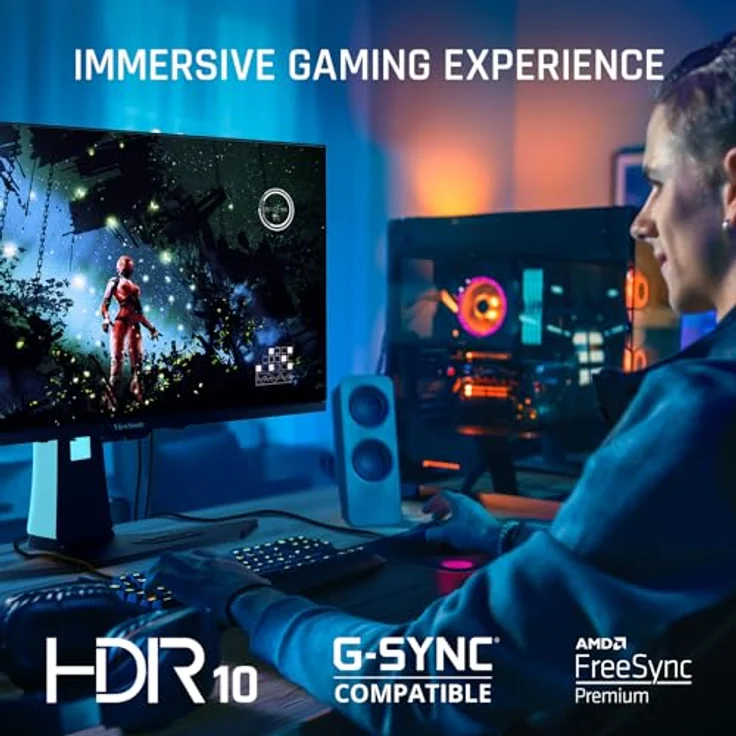 ViewSonic XG272-2K-OLED 67cm (27") WQHD 16:9 OLED Gaming Monitor HDMI/DP/USB – Bild 4