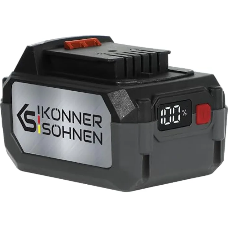 K&S Könner&Söhnen Li-Ion Akku 20V KS 20V4-1, 20 V Nennspannung, 4 Ah Batteriekapazität, Wiederaufladbare Lithium-Ionen-Batterie, 0.79 kg Nettogewicht