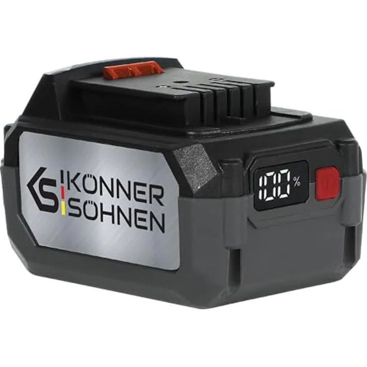K&S Könner&Söhnen Li-Ion Akku 20V KS 20V4-1, 20 V Nennspannung, 4 Ah Batteriekapazität, Wiederaufladbare Lithium-Ionen-Batterie, 0.79 kg Nettogewicht – Bild 1
