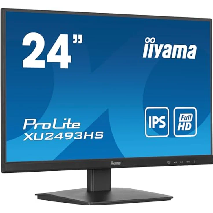 iiyama Prolite XU2493HS-B6 23,8" IPS LED-Monitor, Full-HD, 100Hz, HDMI, DP, Slim-Line, schwarz – Bild 1