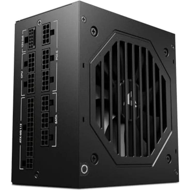Sharkoon Rebel P20 Gen2 850 Black, PC-Netzteil mit 12 Pin High Power Anschluss, ATX-3.1-kompatibel, modularem Kabelmanagement und Cybenetics-Gold-Zertifizierung