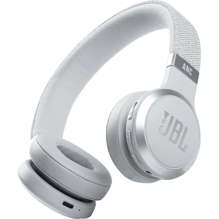 JBL Live 460NC, Wireless On-Ear Bluetooth Kopfhörer mit Adaptive Noise Cancelling, 50h Akku, Voice Assistant, Komfortdesign