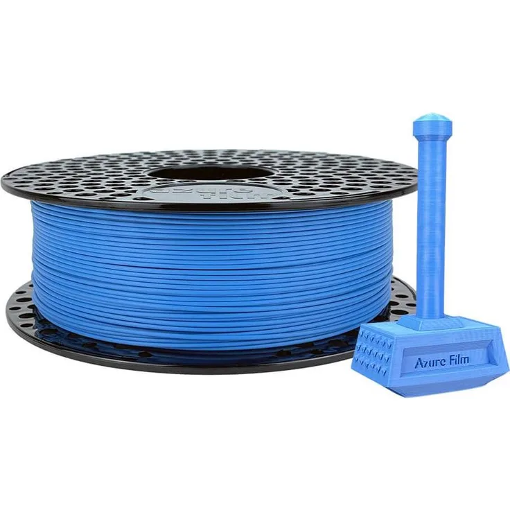 AzureFilm PLA STRONGMANN 1,75mm 3D-Filament, Blau, 1kg
