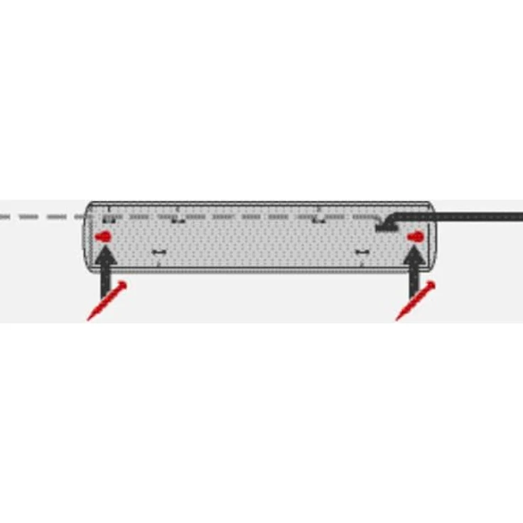 Brennenstuhl Primera-Line, Steckdosenleiste 10-fach (Steckerleiste mit 2 Schaltern für je 5 Steckdosen und 2m Kabel) silber – Bild 3