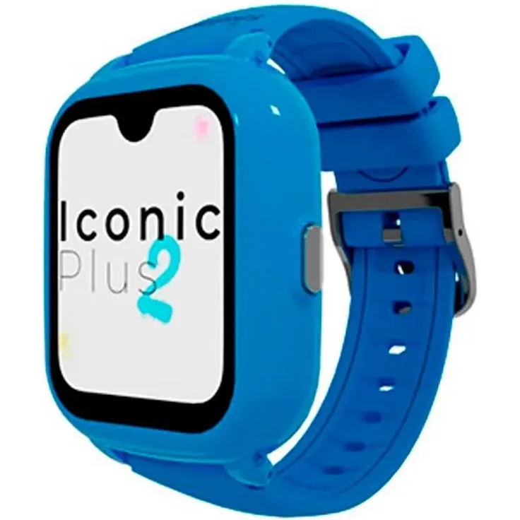 SaveFamily Iconic Plus 2, Smartwatch mit 4,52 cm Touchscreen, GPS, WLAN, Anruf- und Videoanruffunktion, SOS-Button, Spiele und Gesundheitsmonitor