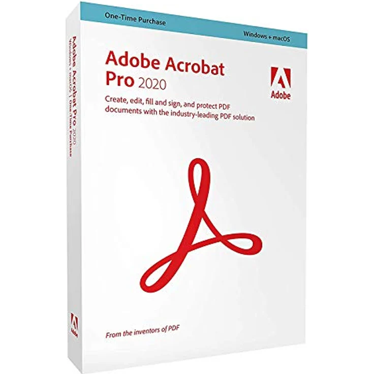 Adobe Acrobat Pro 2020 | 1 Gerät | unbegrenzt | PC/MAC | Disc
