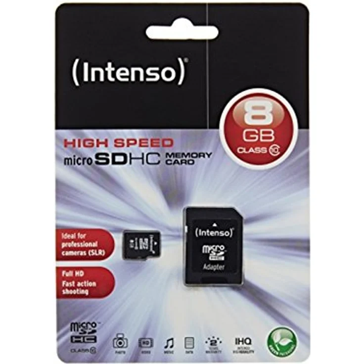 Intenso 8GB MicroSDHC (3413460) – Bild 2