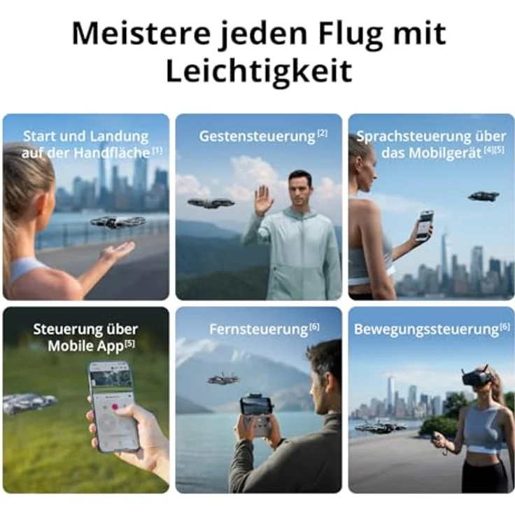 DJI Neo 2, 4K-Drohne für Einsteiger, leicht und faltbar, Gestensteuerung, ActiveTrack, omnidirektionale Hinderniserkennung – Bild 2