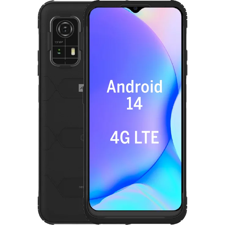 Beafon AGM MAX 128GB Smartphone IP68 10.000mAh 4G Schwarz