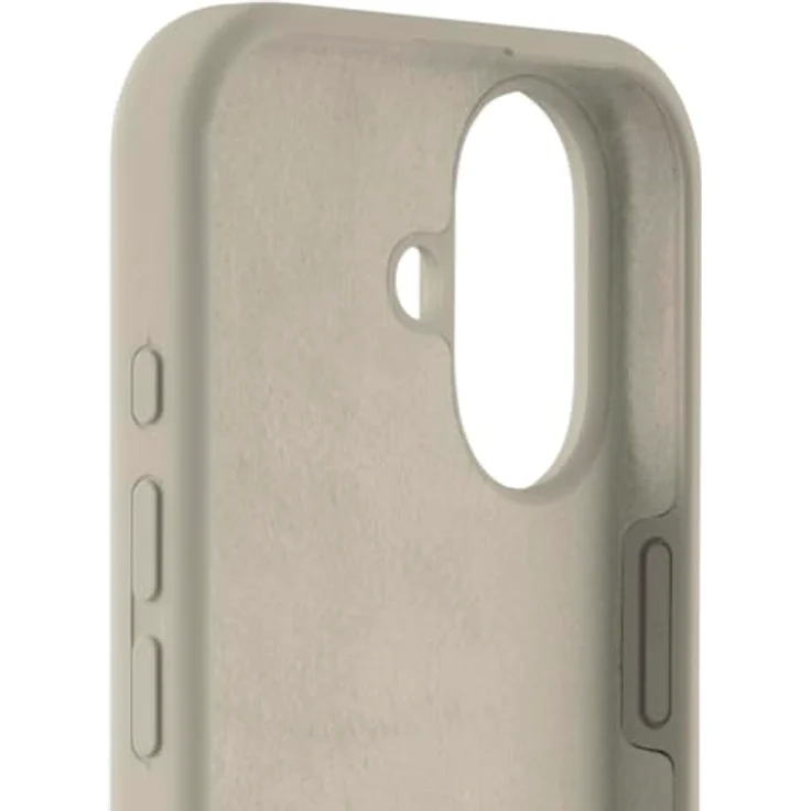 White Diamonds Mag Urban Stand Case für Apple iPhone 17, Silikon-Schutzhülle mit MagSafe, beige, rutschfester Griff und Ständerfunktion – Bild 6