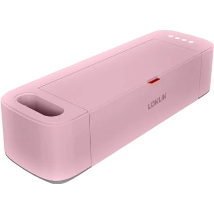 LOKLiK Crafter Schneideplotter – Hochpräzises Schneiden für Papier, Vinyl und Stoff, Farbe: Pink – Bild 3