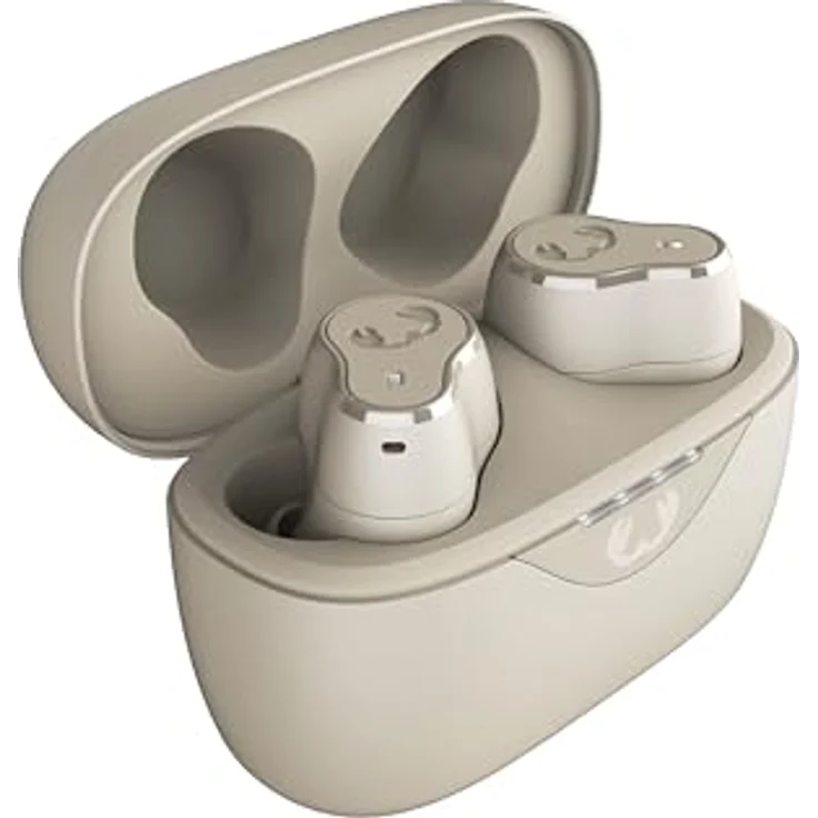 Fresh 'n Rebel Twins Elite, kabellose In-Ear-Bluetooth-Kopfhörer mit Adaptive Hybrid Noise Cancelling, Personal Sound by Audiodo, Mulitpoint Bluetooth, ENC-Mikrofon, 29 h Spielzeit (Silky Sand) – Bild 1