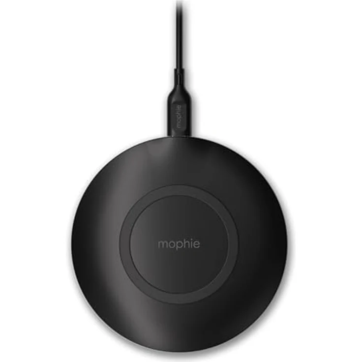 mophie essentials wireless charging pad 15W, Induktive Ladematte, schwarz – Bild 1