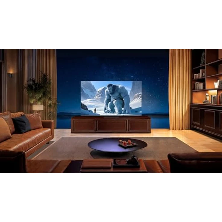 85" TCL 85C8K, 4K QLED Mini-LED Fernseher 144 Hz, HDR10+/Dolby Vision IQ, Google TV, UHD Upscaling, Smart TV, Sprachsteuerung – Bild 8