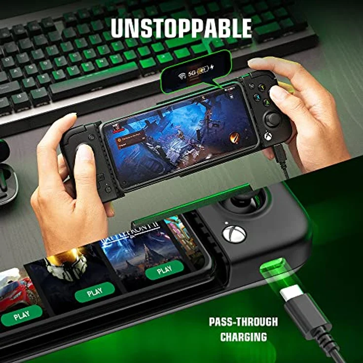 GameSir Gaming-Controller X2 Pro Weiß USB-C mit Smartphone-Halterung und Anpassung über GameSir App – Bild 5