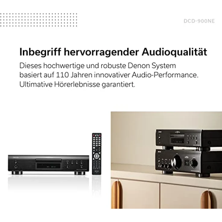Denon DCD-900NE CD-Player mit Advanced AL32 Processing Plus, USB-Anschluss, und Hi-Res-Audio-Unterstützung – Bild 5