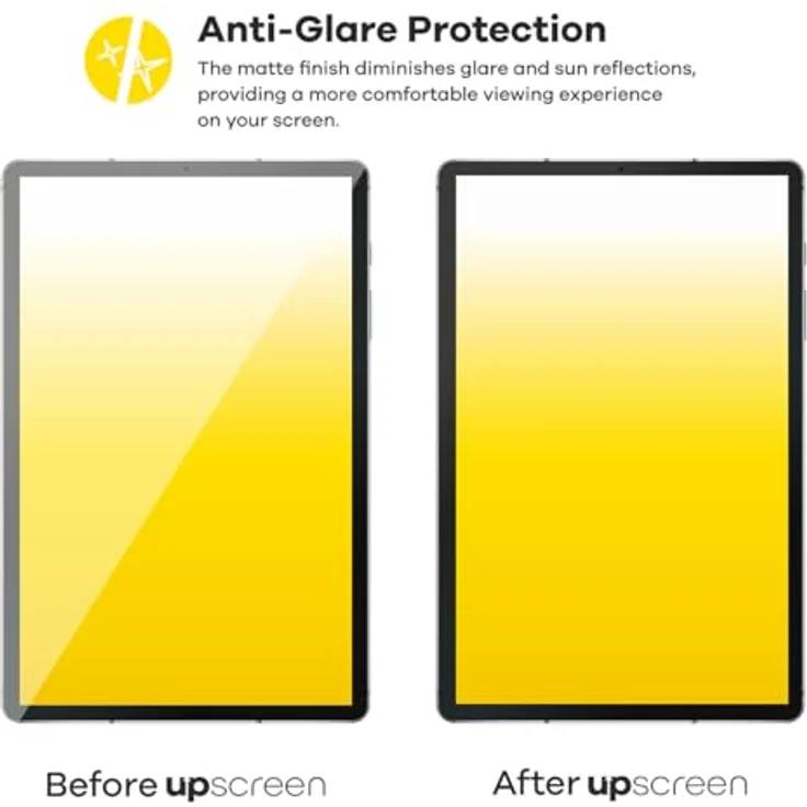 upscreen Schutzfolie für Apple iPad Pro 13" WiFi 2024, Anti-Glare & Anti-Fingerprint, Made in Germany – Bild 4
