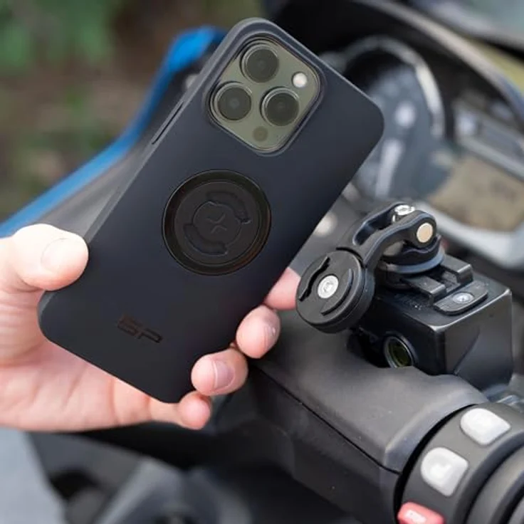 Sp Connect Brake Mount, Smartphone Halterung zur sicheren Befestigung am Bremsflüssigkeitsbehälter, Schwarz – Bild 3