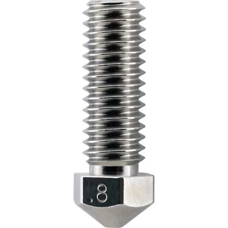 Micro-Swiss 3D-Drucker Düse 0.8mm Plated, verschleißfest und hochflussfähig für E3D Volcano HotEnd