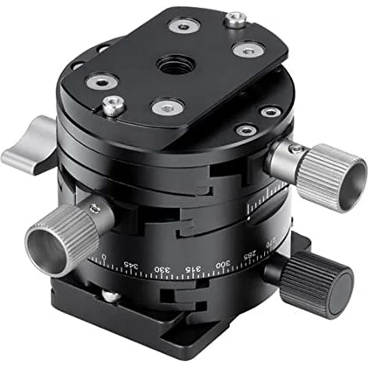 Leofoto G2 Getriebe-Panoramaplatte mit NP-60 Stativplatte – Bild 3
