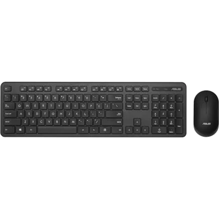Asus CW100 Tastatur- und Maus-Set mit Power Delivery Ladefunktion, schwarz