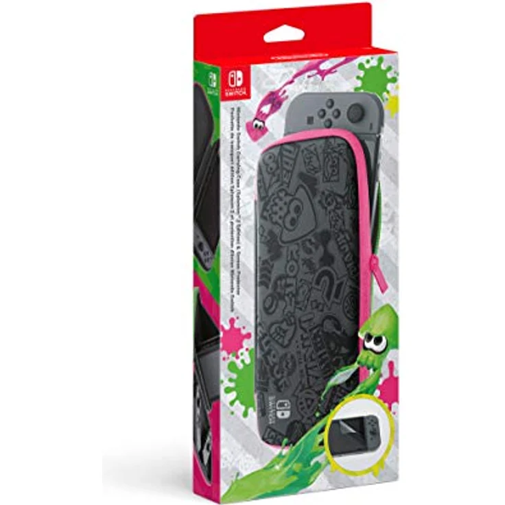 Nintendo Switch-Tasche inkl. Schutzfolie Splatoon 2-Edition – Bild 2