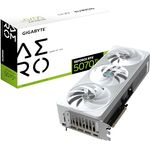 Gigabyte GeForce RTX 5070 Ti AERO OC 16G Grafikkarte - 16GB GDDR7, WINDFORCE Kühlsystem, RGB Beleuchtung