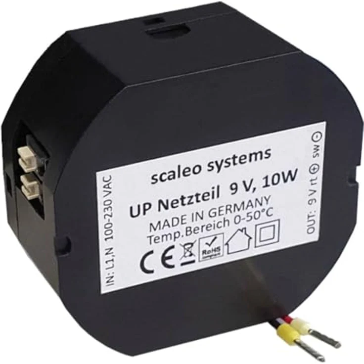 Scaleo systems AC/DC-Einbaunetzteil 10W 9 V/DC 1St. mit Art.-Nr. VV-210134-0 – Bild 1