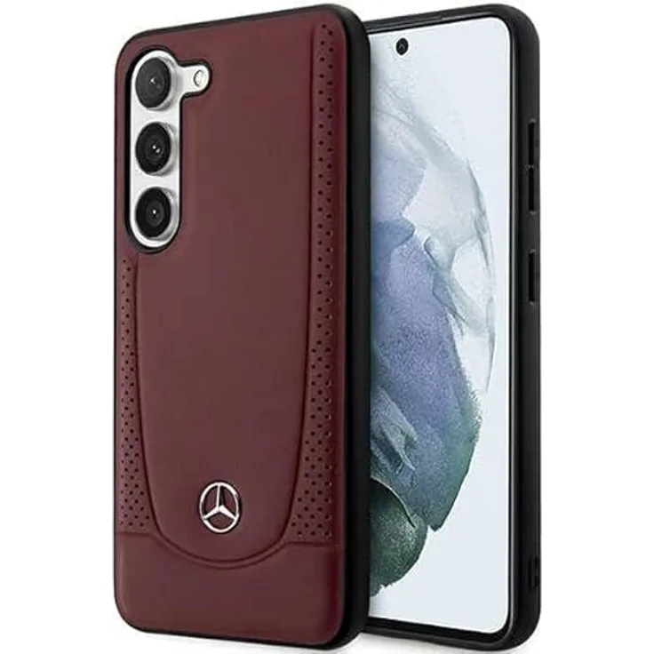 Mercedes-Benz MEHCS23SARMRE, Handyhülle aus rotem Kunstleder mit Hartschalen-Konstruktion, Urban Bengale коллекция