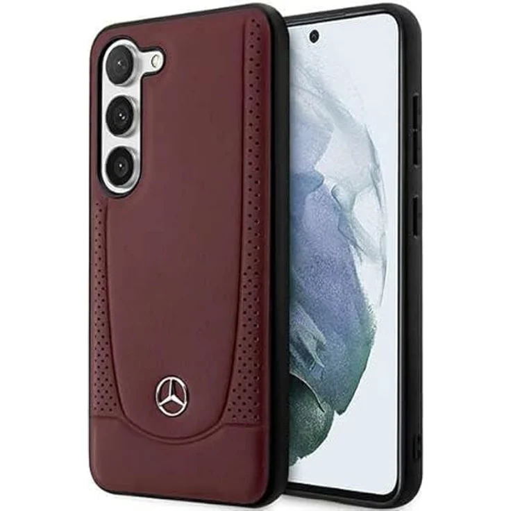 Mercedes-Benz MEHCS23SARMRE, Handyhülle aus rotem Kunstleder mit Hartschalen-Konstruktion, Urban Bengale коллекция – Bild 1