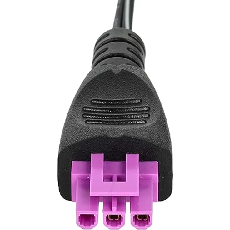 vhbw Netzteil kompatibel mit HP Deskjet 2544/2549, AC/DC Adapter mit Euro-Stecker, 200 cm, schwarz – Bild 5