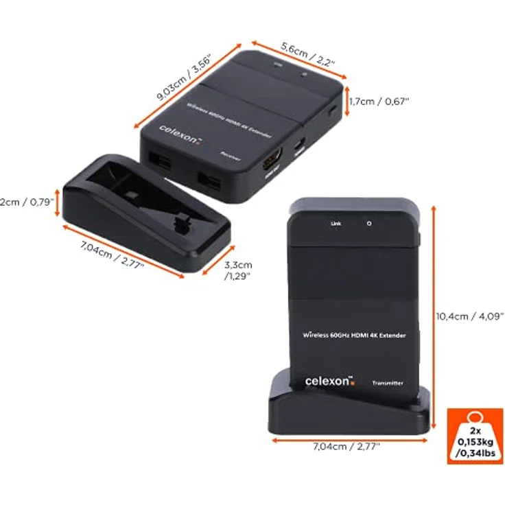 CELEXON Expert HDMI-Funk-Set WHD30M -Z- (1091498) – Bild 2