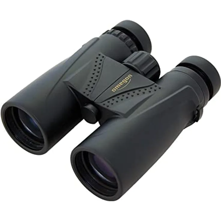 Omegon Fernglas Blackstar 8x42, kontrast- und detailreiches Bild, naturgetreue Abbildung, kompaktes Design