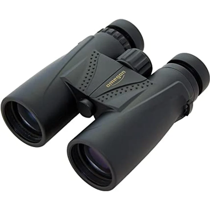 Omegon Fernglas Blackstar 8x42, kontrast- und detailreiches Bild, naturgetreue Abbildung, kompaktes Design – Bild 1