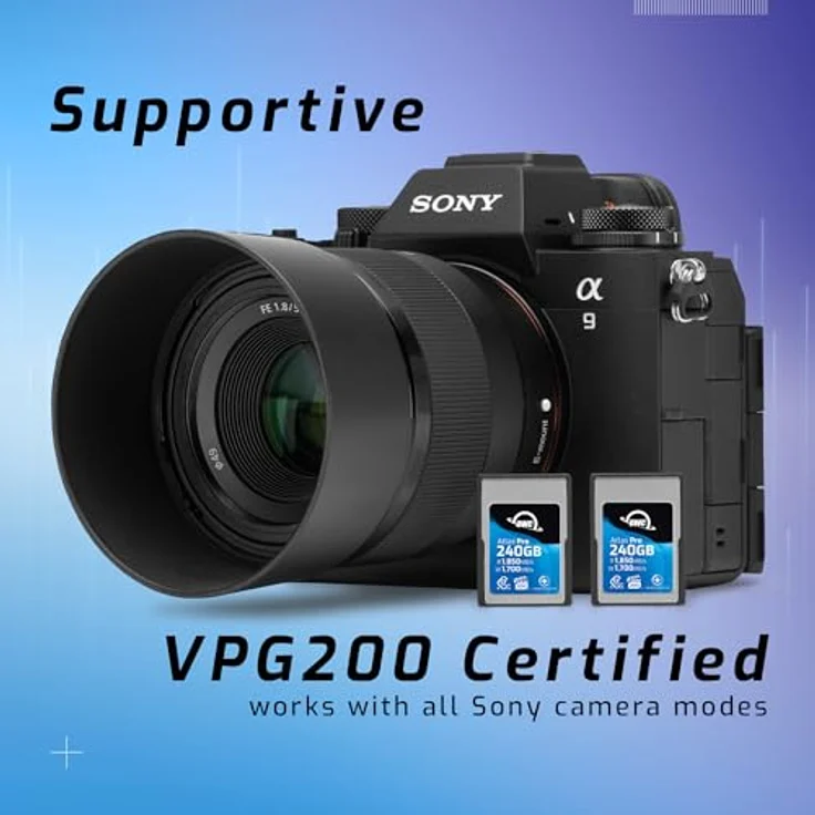 OWC Atlas Pro CFexpress 4.0 Typ A, 240 GB, bis zu 1850 MB/s Lese- und 1700 MB/s Schreibgeschwindigkeit, professionell für Sony Alpha und FX-Kameras – Bild 4