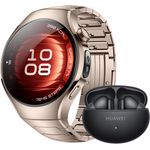 HUAWEI WATCH 5, Smartwatch 42 mm mit eSIM, AMOLED-Display, Ultra-long Battery Life Modus, kompatibel mit iOS & Android, wasserdicht 5 ATM