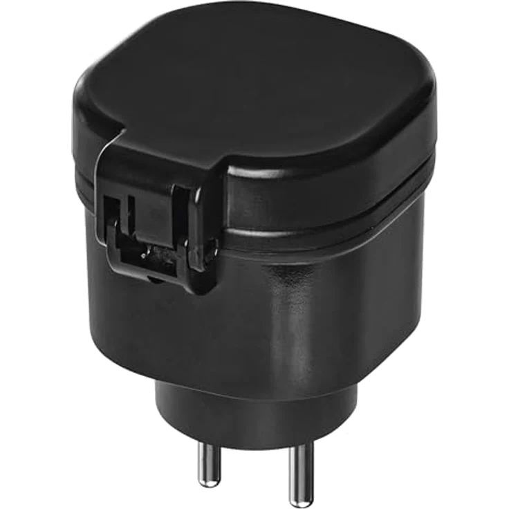 Emos Smart Plug P0067, Drahtlos gesteuerte Steckdose mit IP44, schwarz, für Außenbereich, Reichweite 30 m, Fernbedienung включена – Bild 8