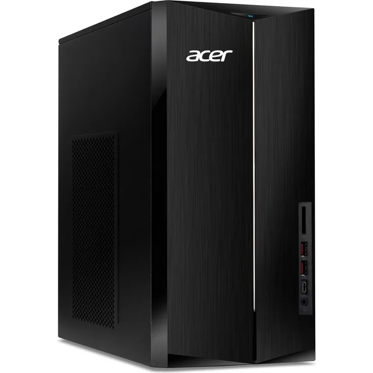Acer Aspire TC-1860, Desktop-PC mit Intel Core Ultra 5 225F, 16 GB RAM, 1 TB SSD, NVIDIA GeForce RTX 3050, Windows 11 Home, schwarz
