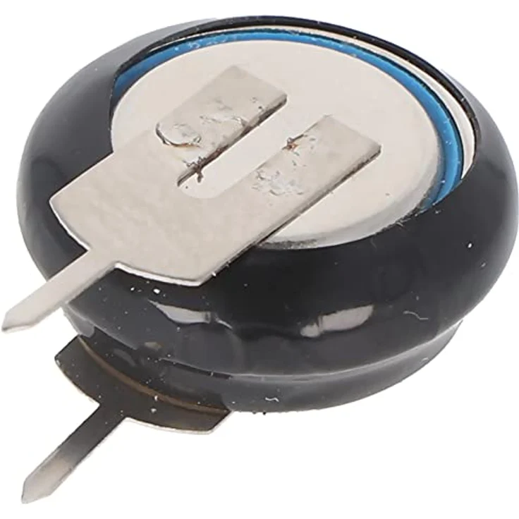Varta V80H NiMH Knopfzelle, aufladbarer Akku mit 1,2V und 80mAh, Printanschluss +- – Bild 4