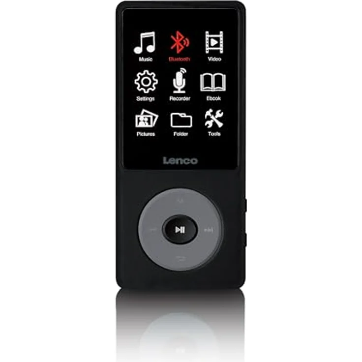 Lenco Xemio-860 MP3/MP4-Spieler, 8 GB mit Bluetooth, Schwarz, versandkostenfrei – Bild 1