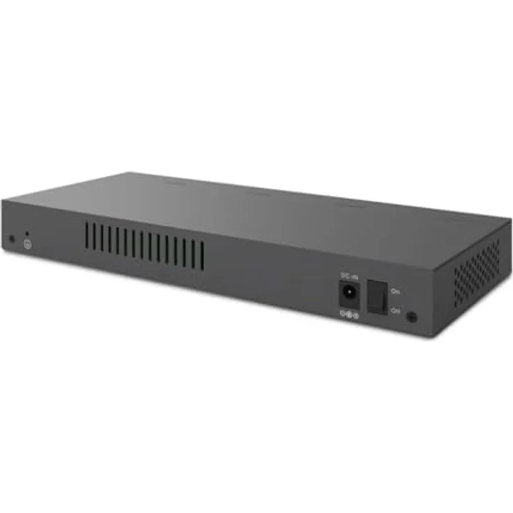 EnGenius EWS2910FP-FIT 8-Port GbE Netzwerk Switch, cloud-managed, lüfterlos, Grau, mit Power over Ethernet (PoE) und 110 Watt PoE-Budget – Bild 4