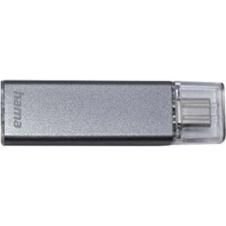 Hama Uni-C Classic USB-Stick 64 GB USB Typ-C Anthrazit (00182471) – Bild 2