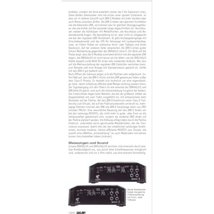 Hifonics ZXR1200/2E Audioverstärker, 1200 W maximale Leistung, kompakte Bauweise – Bild 7