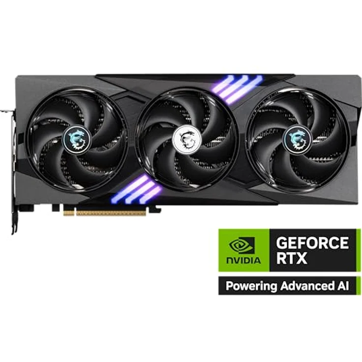 MSI GeForce RTX 5070 Ti 16G Gaming Trio OC, 16GB GDDR7, PCIe 5, Boost 2572 MHz, HDMI 2.1b, DisplayPort 2.1b – Bild 2