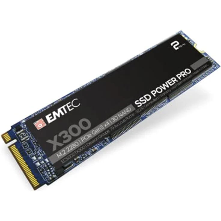 Emtec X300 M.2 SSD Power Pro 2 TB, M.2 2280, NVMe PCIe Gen 3.0 x4 – Bild 2