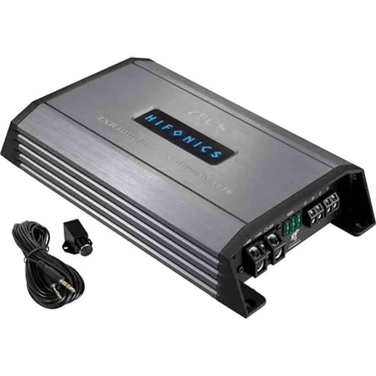 Hifonics ZXR1000/1E Verstärker, 1000 W Leistung, schwarz – Bild 2