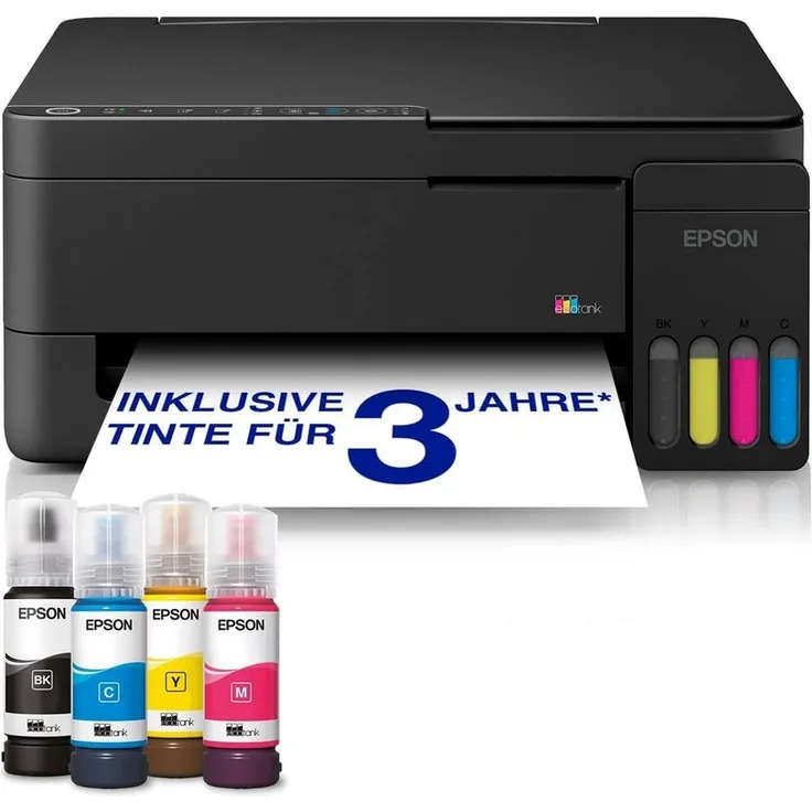 Epson Multifunktionsdrucker C11CL62407, All-in-One mit Scan-, Fax- und Kopierfunktion