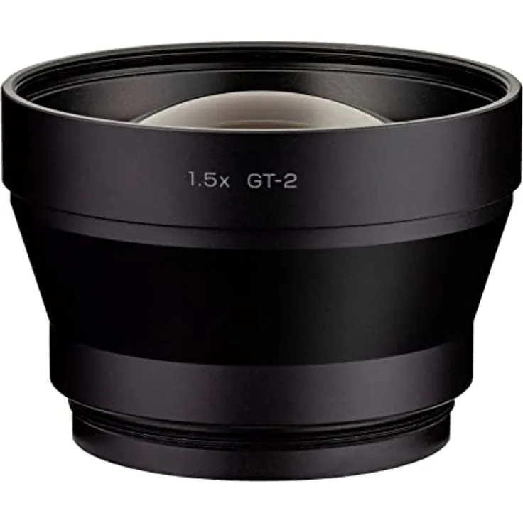 Pentax GT-2 Telekonverter für Ricoh GR IIIx, verlängert Brennweite auf 70 mm und 107 mm (KB äquivalent), Schwarz